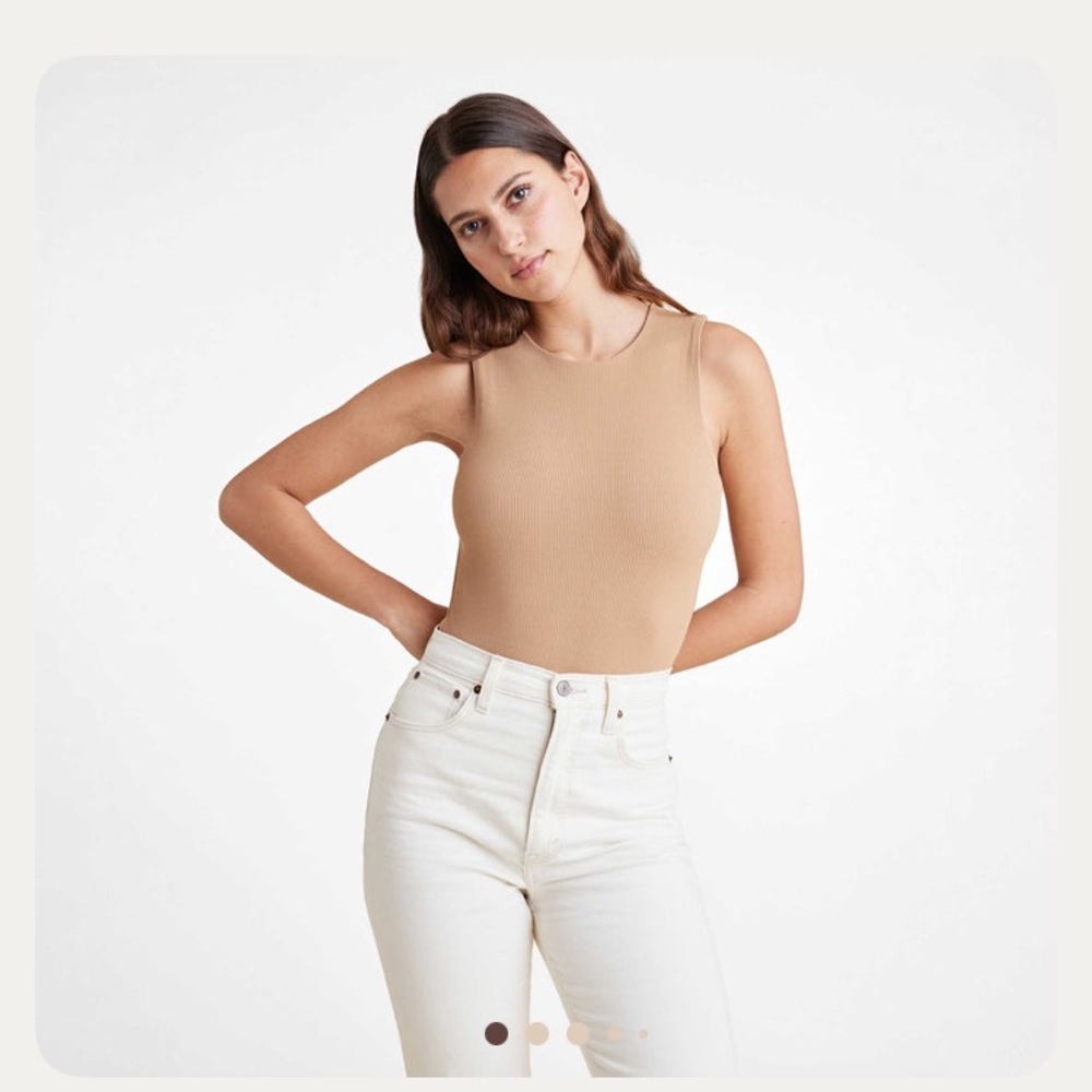 NUUDS Ribbed Tank Bodysuit